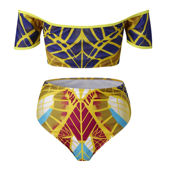 2 Piece Tribal Swimsuit