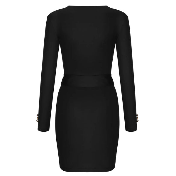 Blazers Slim Fit Belted Dress