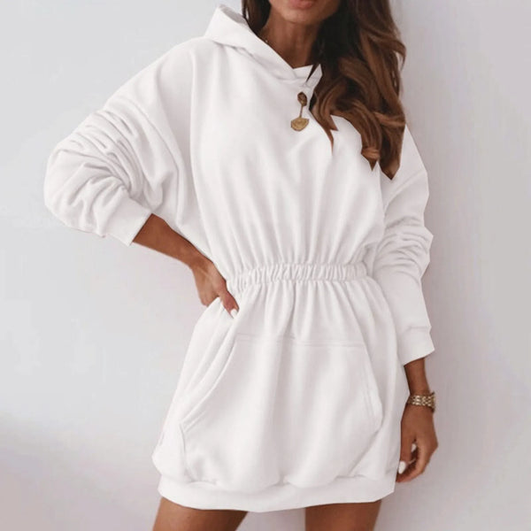 Casual Hooded Autumn Winter Dress