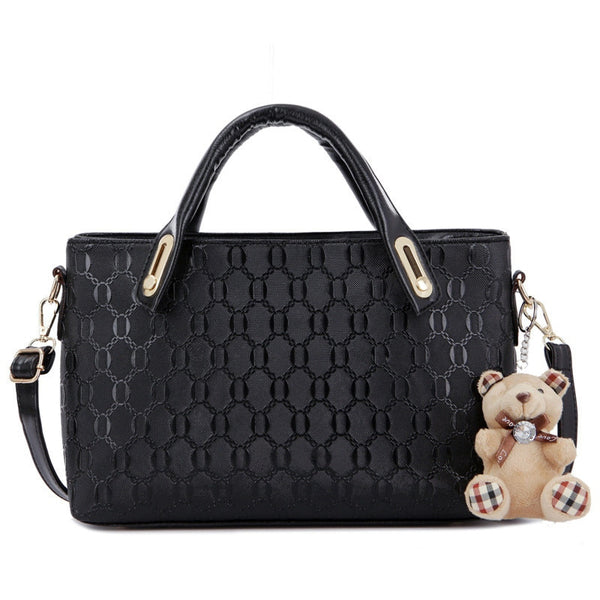 4pcs/Set Women Bag PU Leather Luxury Designer Bag