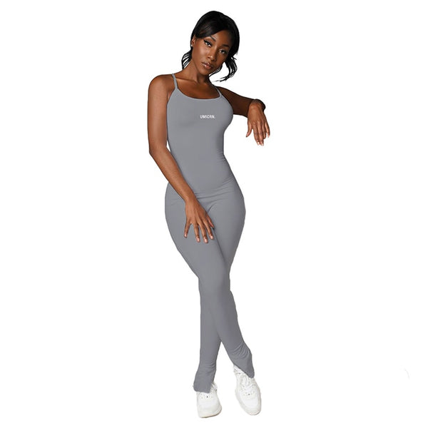 Summer Strapless One Piece Fitness Romper