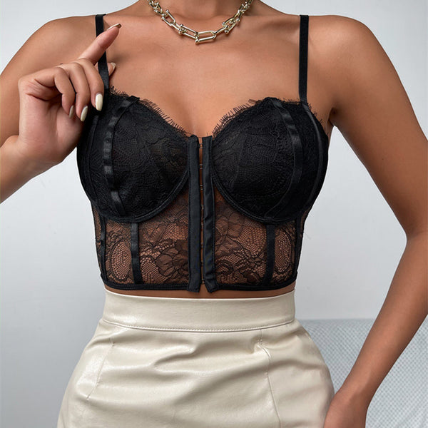 Embroidery Lace Cami