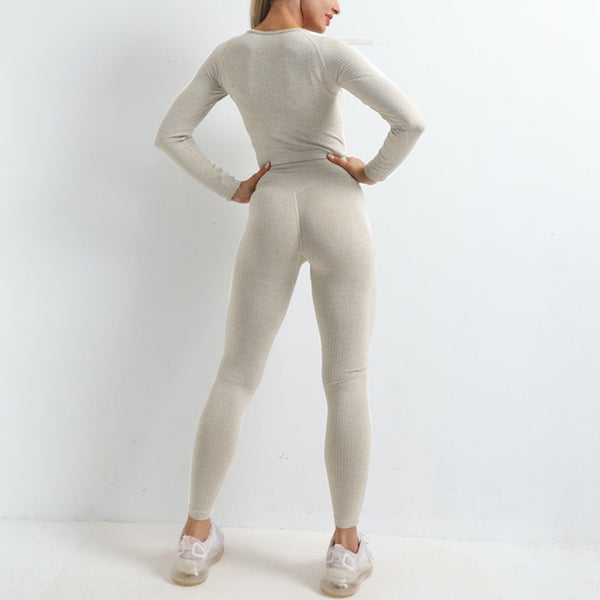 Seamless Yoga Fitness Suit