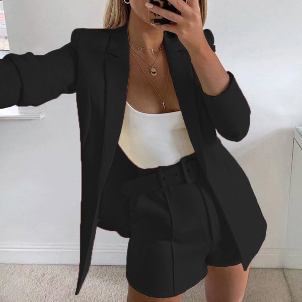 Blazer and Shorts Set