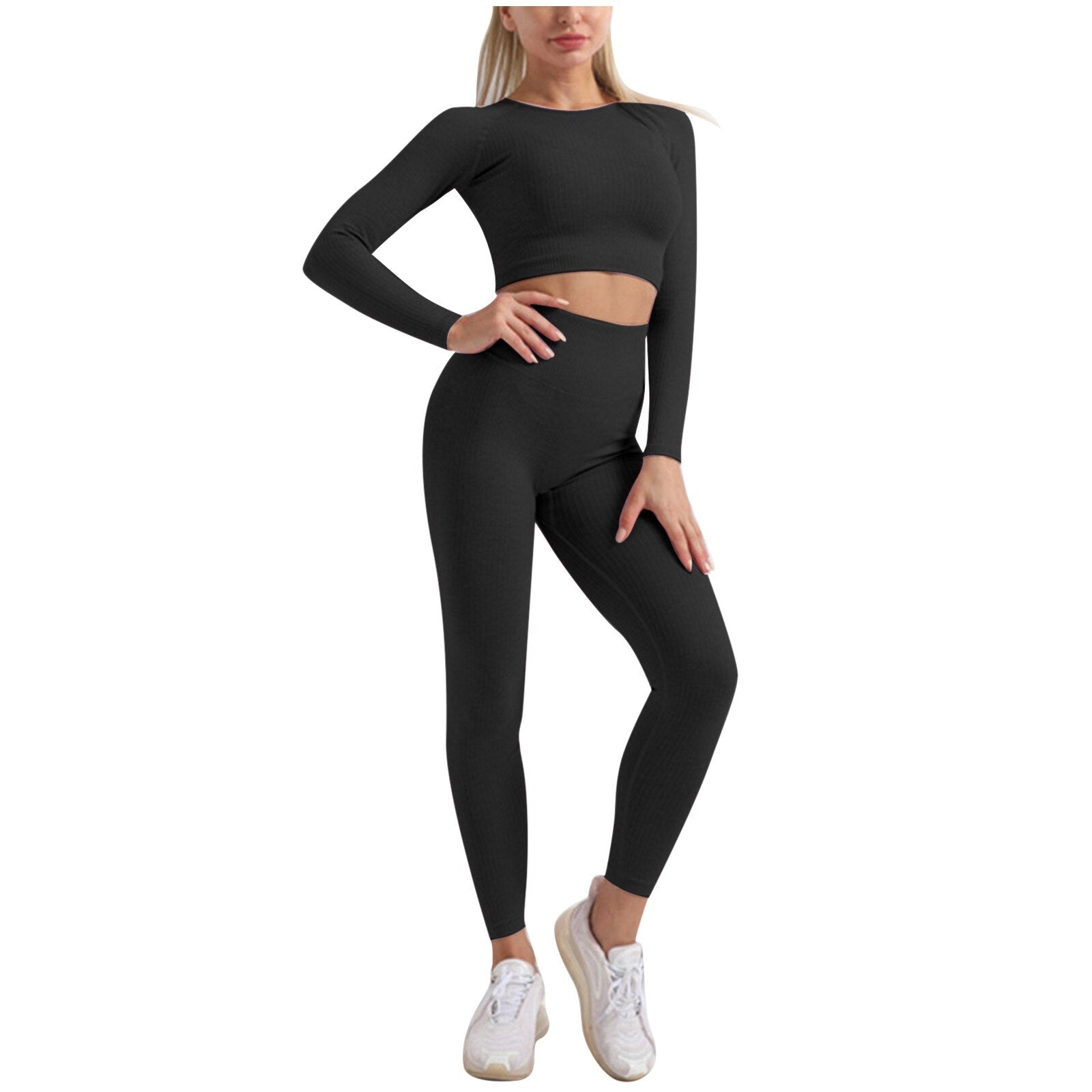 Seamless Yoga Fitness Suit