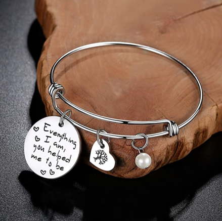 Inspirational Bangle for Mom