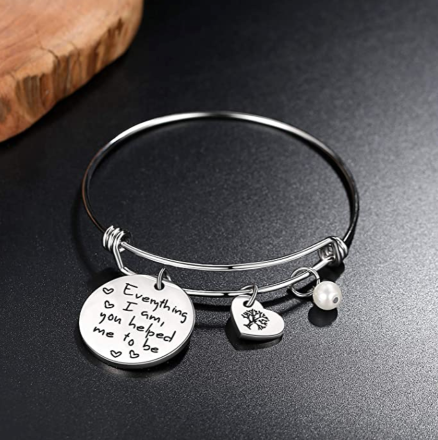 Inspirational Bangle for Mom