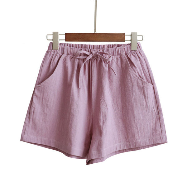 Cotton Linen Shorts