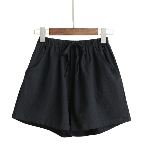 Cotton Linen Shorts