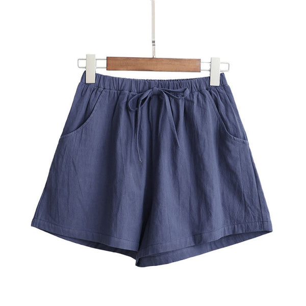 Cotton Linen Shorts