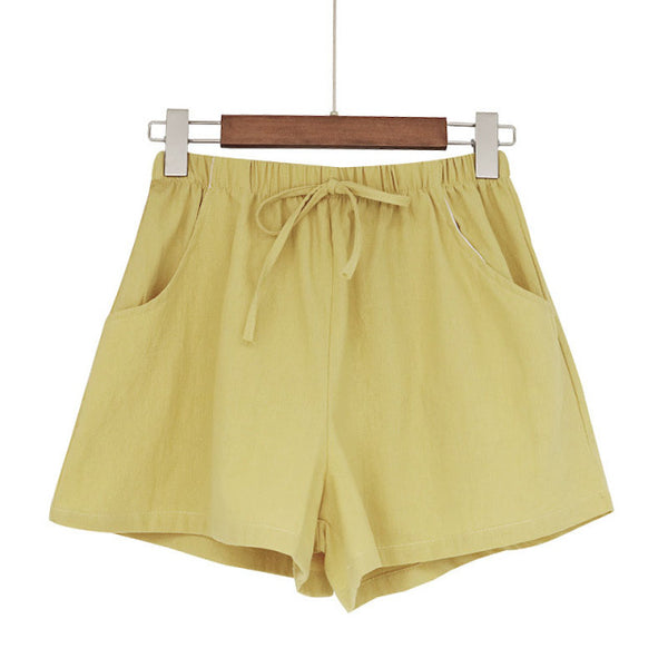 Cotton Linen Shorts