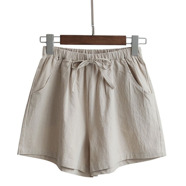 Cotton Linen Shorts