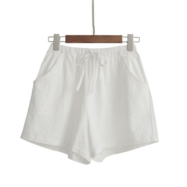 Cotton Linen Shorts