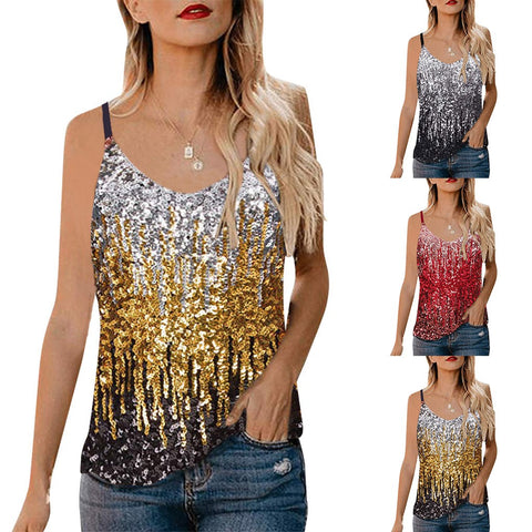 Sequin Glitter Tank