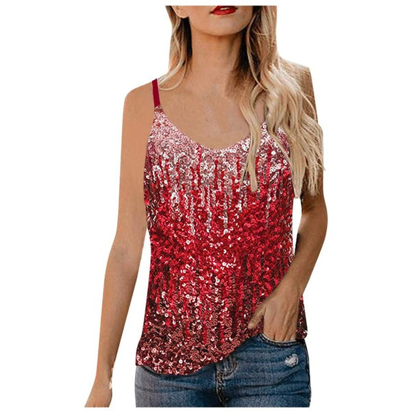 Sequin Glitter Tank