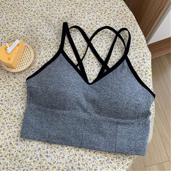 Anti-sweat Shockproof Padded Sports Bra