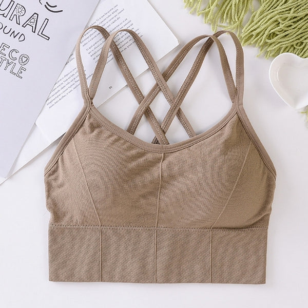 Anti-sweat Shockproof Padded Sports Bra